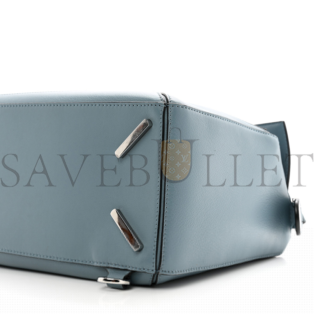 LOEWE CALFSKIN MEDIUM PUZZLE BAG STONE BLUE (29*19.5*14cm)