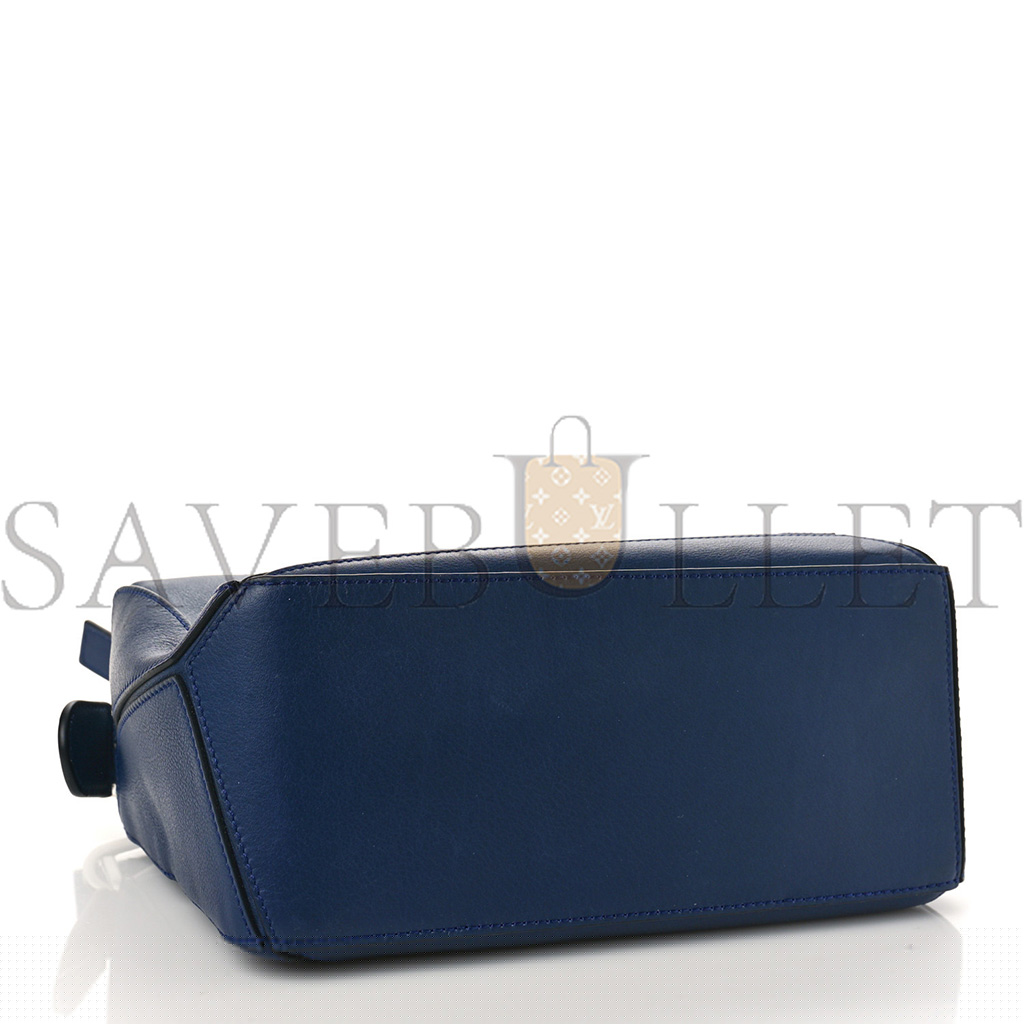 LOEWE CALFSKIN SMALL PUZZLE BAG MARINE (24*16.5*10.5cm)