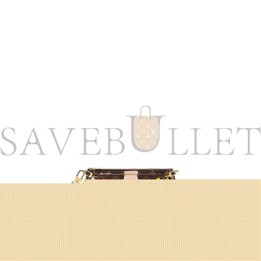 l**is V*t*n lv x yk multi pochette accessoires m46385 (24*13.5*4cm)
