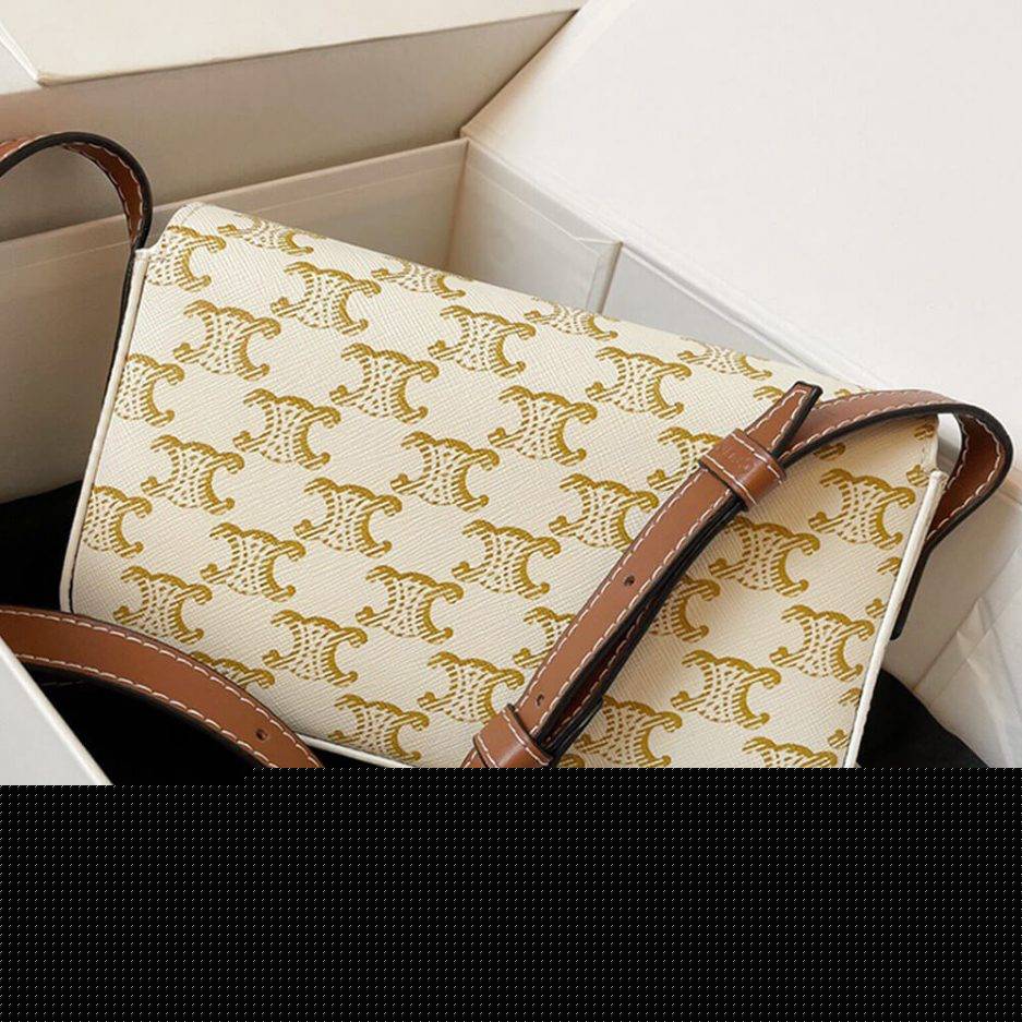 Ce**e triomphe shoulder bag 194142cuz.01bc (20cm*10cm*4cm)