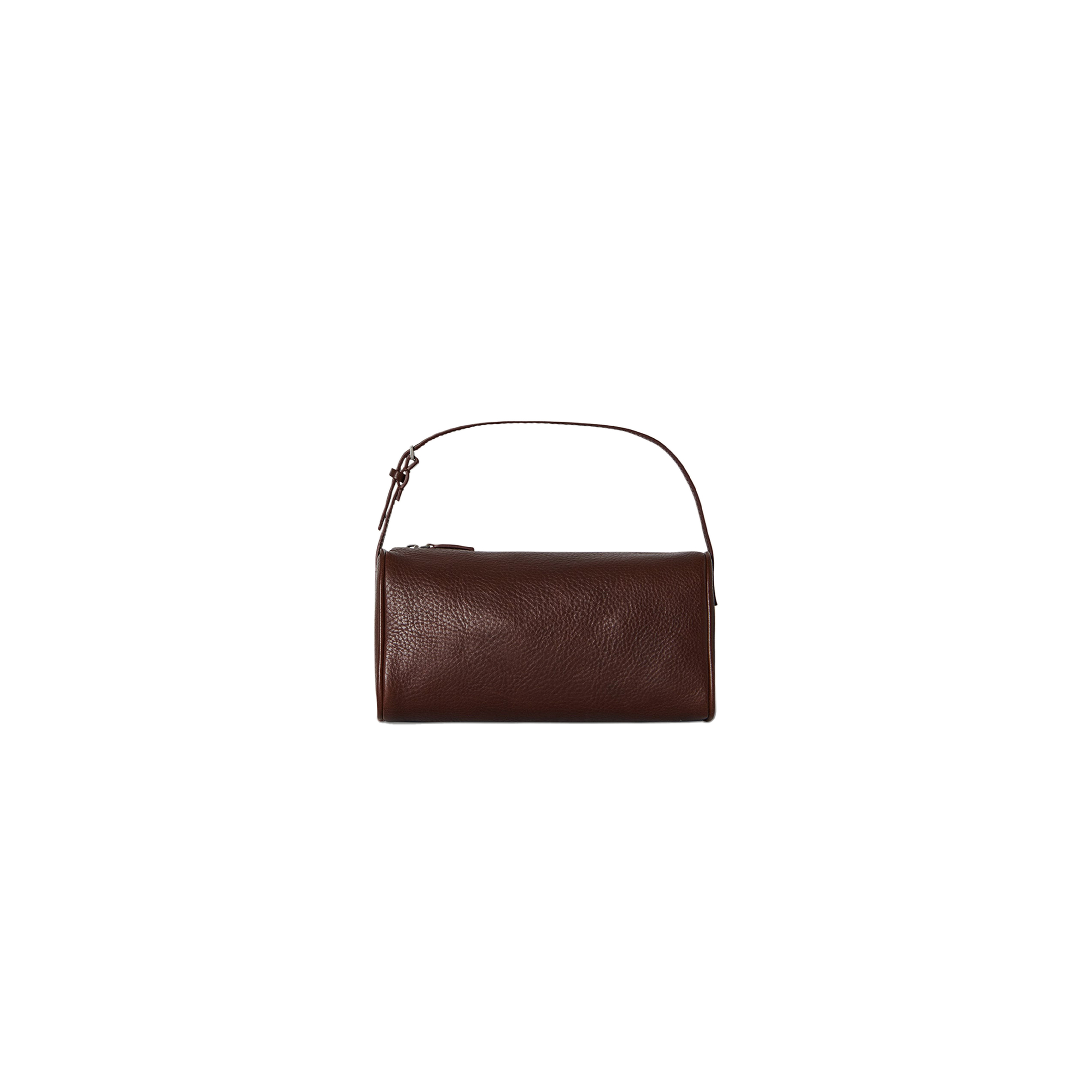 THE ROW 90''S BAG IN LEATHER BURNT WOOD W1281L136BNWAS (20*11*8cm)