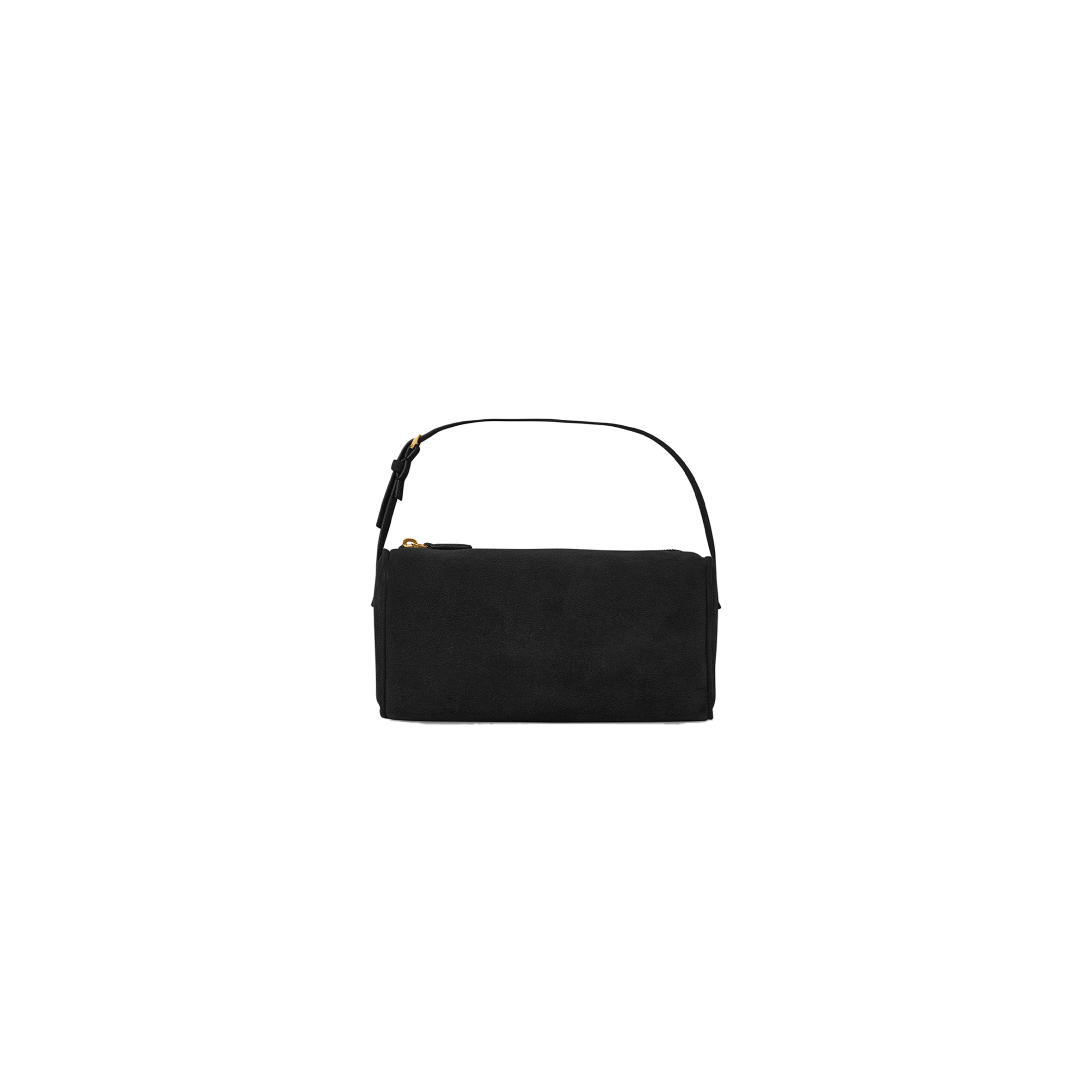 THE ROW 90''S BAG IN NUBUCK BLACK W1281L87BAG (20*11*8cm)