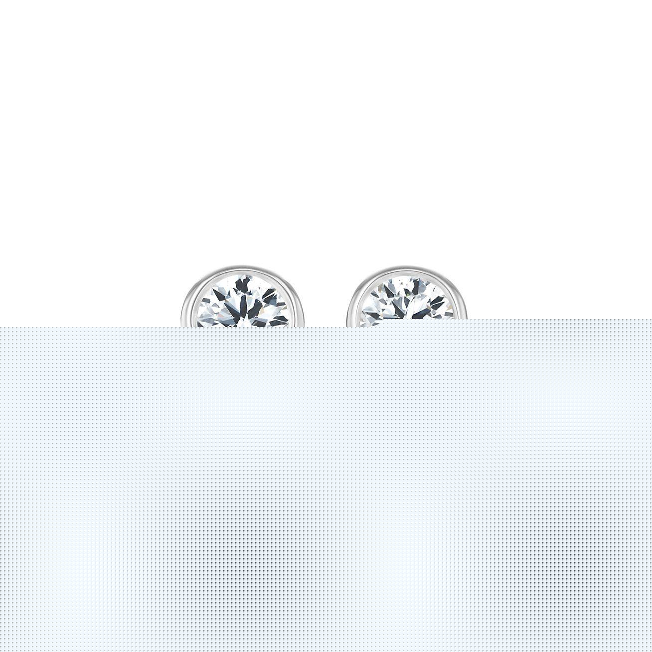 T*f*ny  elsa peretti® diamonds by the yard® earrings in platinum 60017554