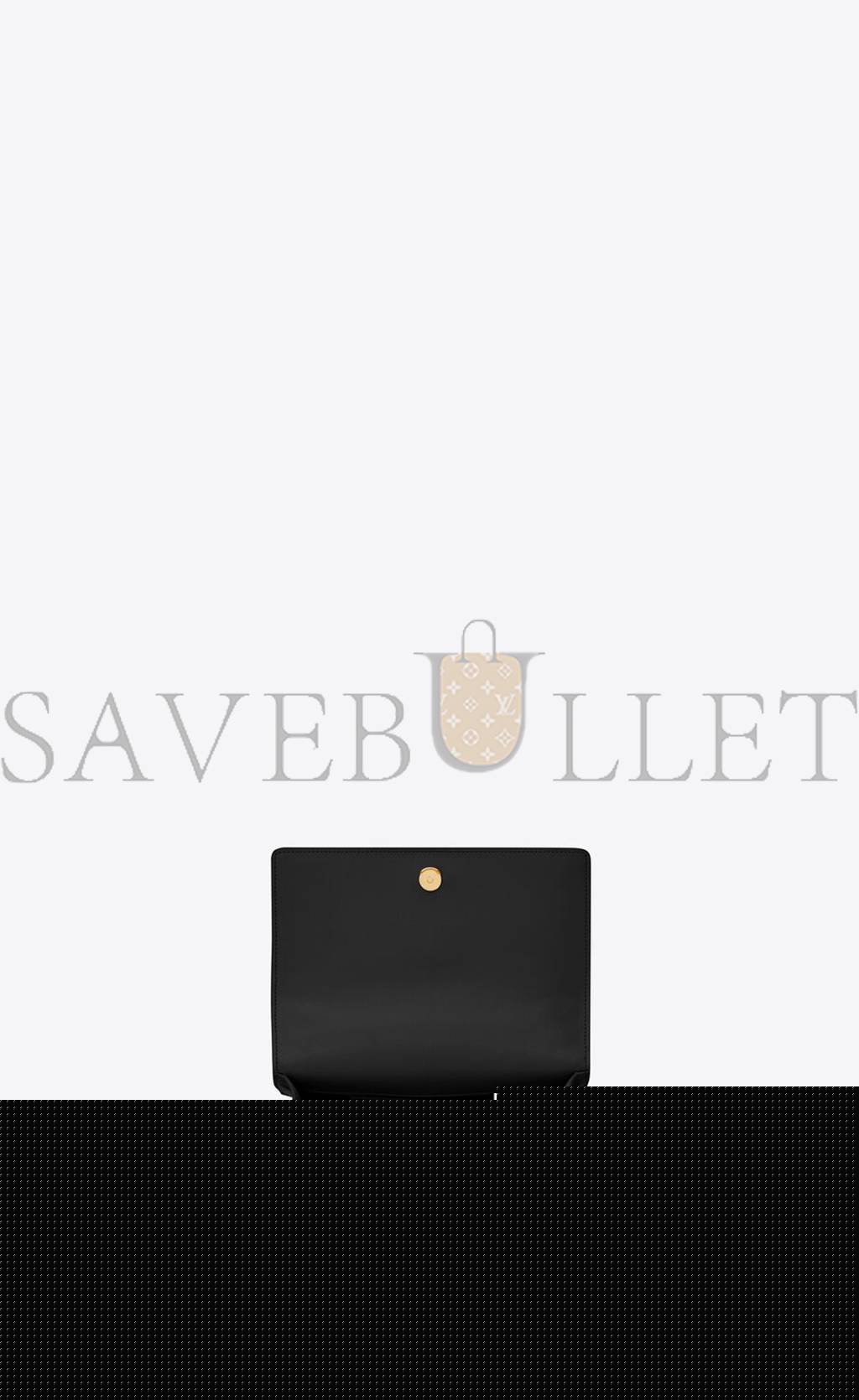 YSL SUNSET MEDIUM CHAIN BAG IN SMOOTH LEATHER 442906D420W1000 (22*16*6.5cm)