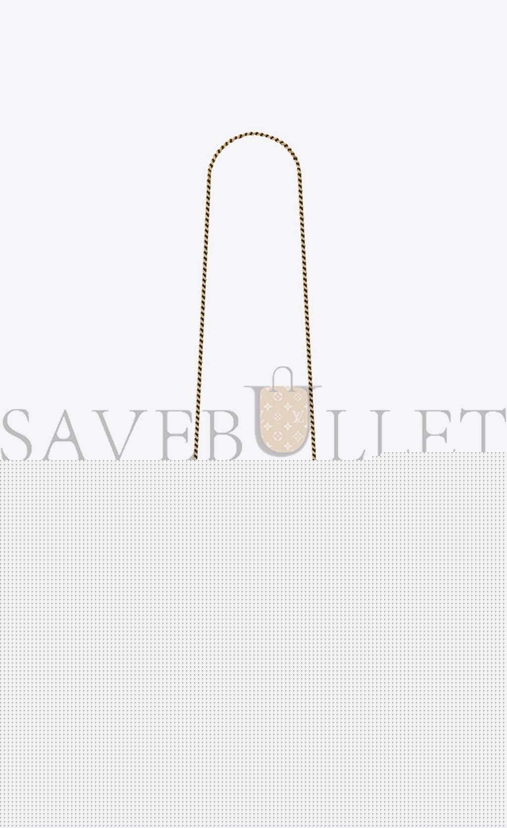 YSL KATE SMALL CHAIN BAG WITH TASSEL IN CROCODILE-EMBOSSED SHINY LEATHER 474366DND0J9207 (20*12.5*5cm)