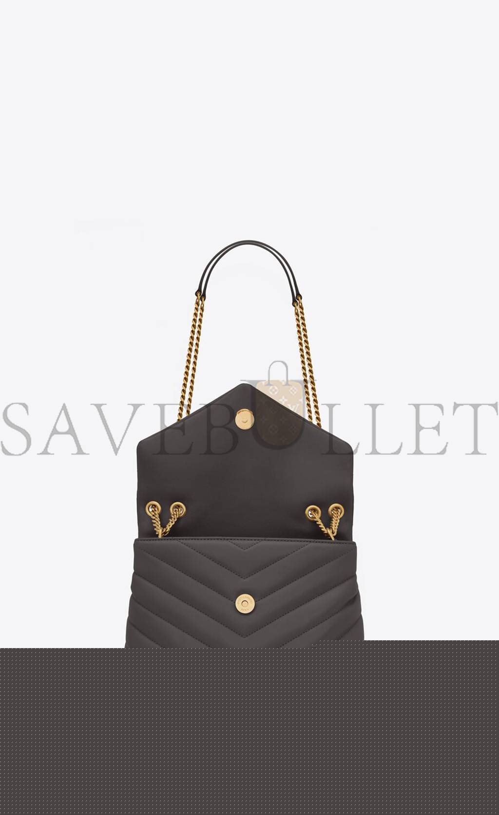 YSL LOULOU SMALL CHAIN BAG IN QUILTED LEATHER 494699DV7271112 (23*17*9cm)