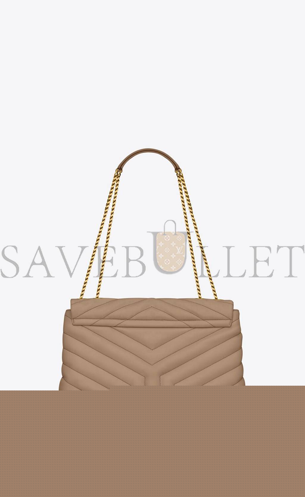YSL LOULOU MEDIUM CHAIN BAG IN QUILTED LEATHER 574946DV7272826 (32*22*12cm)