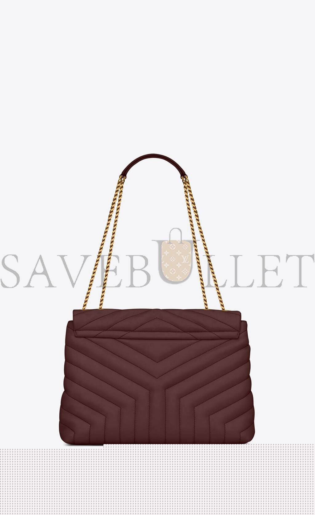 YSL LOULOU MEDIUM CHAIN BAG IN QUILTED LEATHER 574946DV7276475 (32*22*12cm)