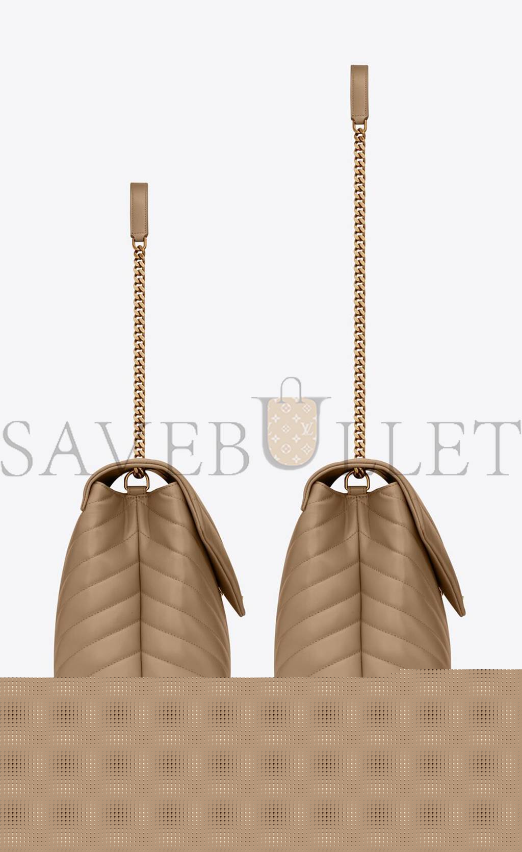 YSL LOULOU LARGE CHAIN BAG IN QUILTED LEATHER 574947DV7272826 (38*27*14cm)