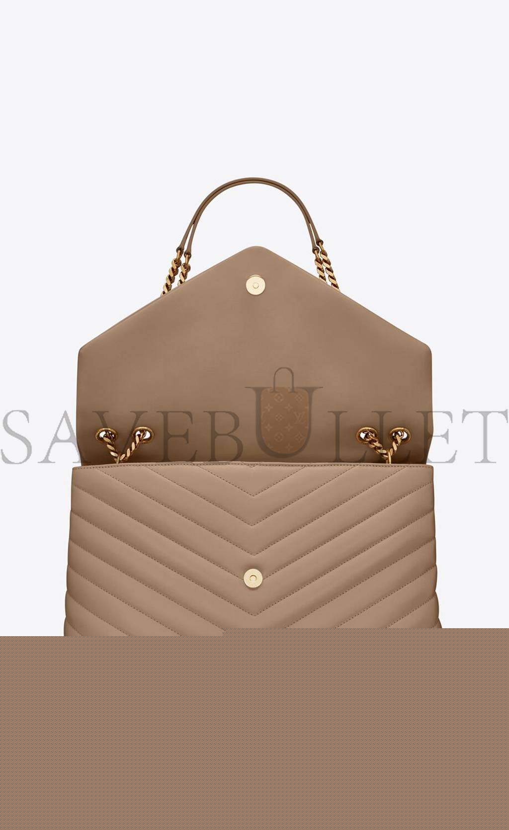 YSL LOULOU LARGE CHAIN BAG IN QUILTED LEATHER 574947DV7272826 (38*27*14cm)