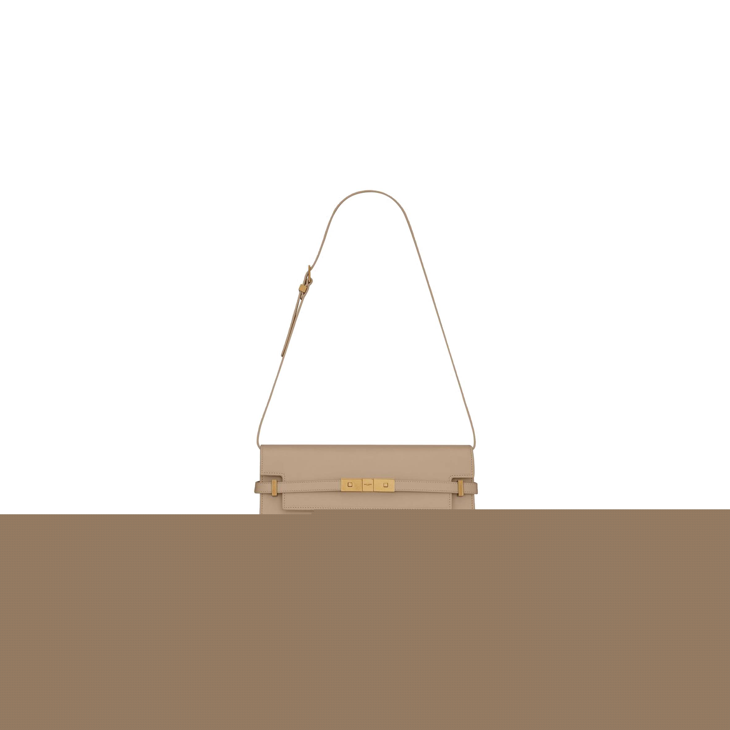 YSL MANHATTAN SHOULDER BAG IN BOX SAINT LAURENT LEATHER 5792710SX0W1722 (29*20*7.5cm)