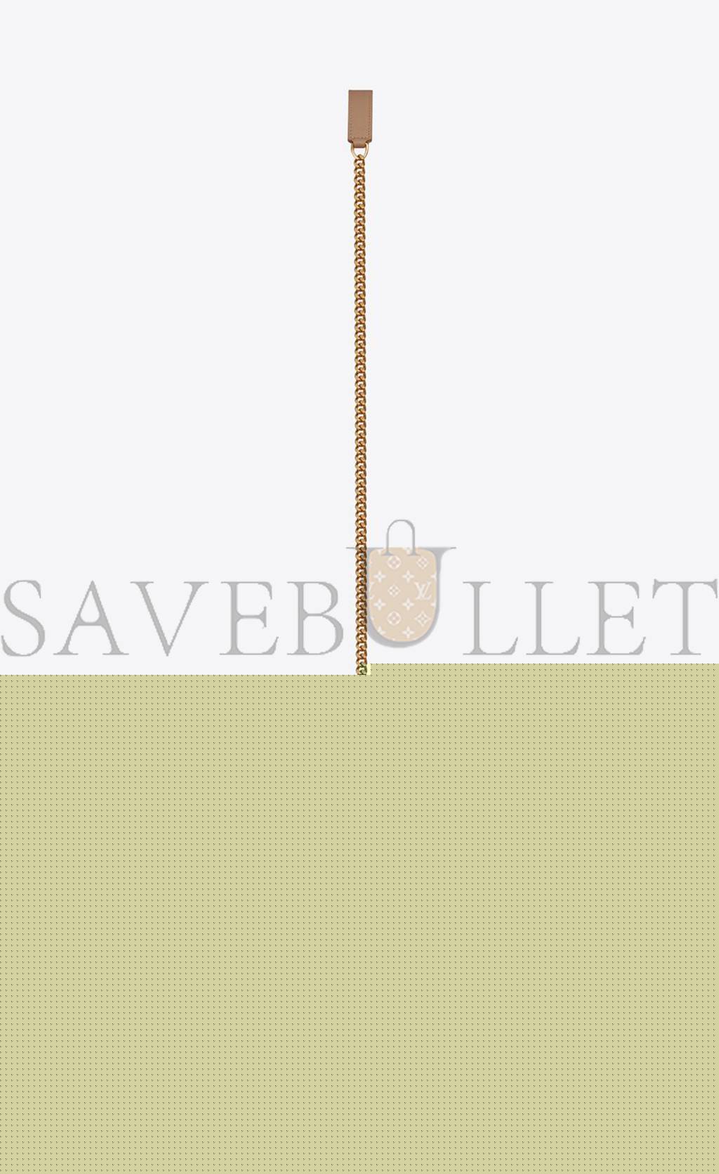 YSL ENVELOPE SMALL BAG IN MIX MATELASSÉ GRAIN DE POUDRE EMBOSSED LEATHER 600195BOW912346 (21*13*6cm)