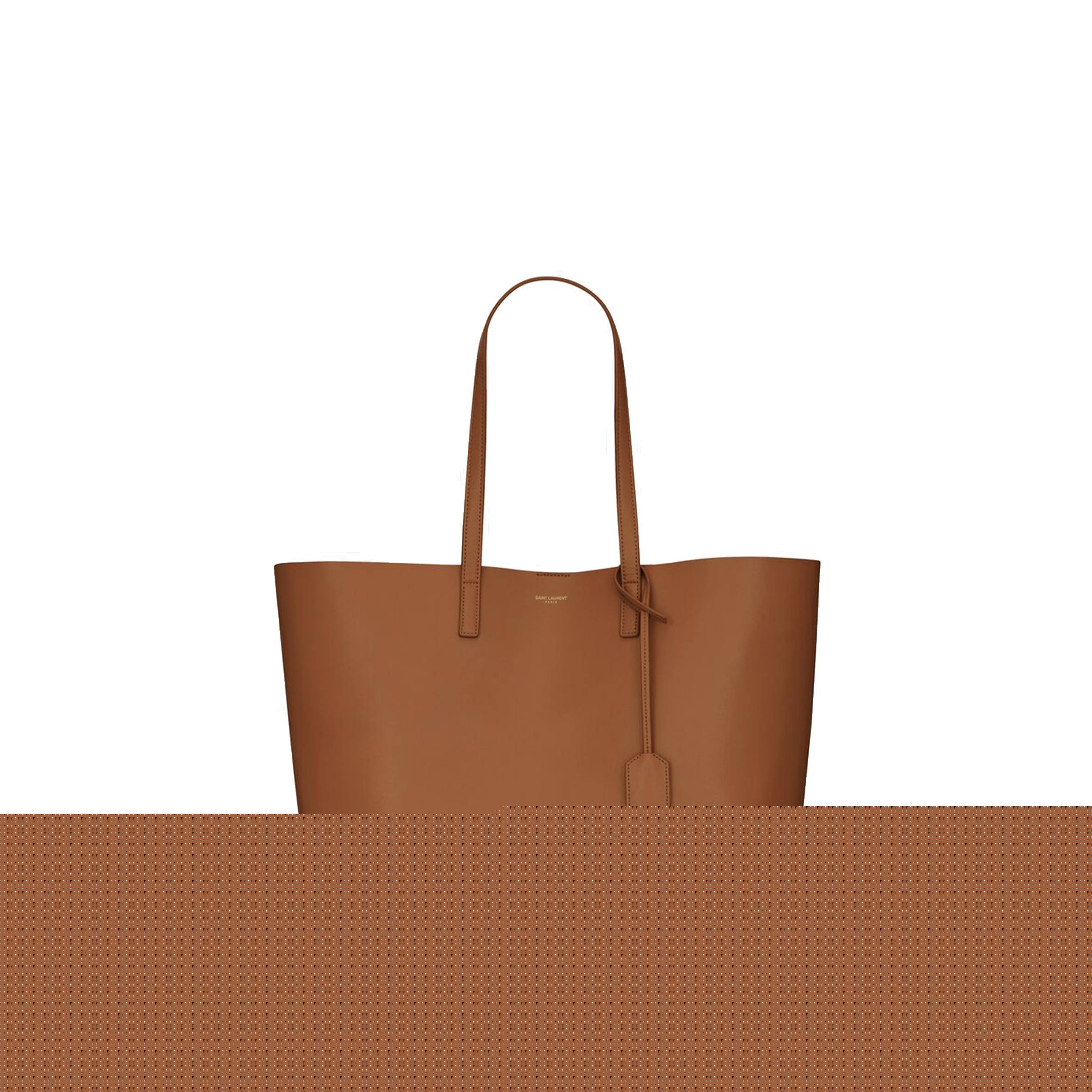 YSL SHOPPING BAG SAINT LAURENT EW IN SUPPLE LEATHER 600281CSV0J6309 (37*28*13cm)