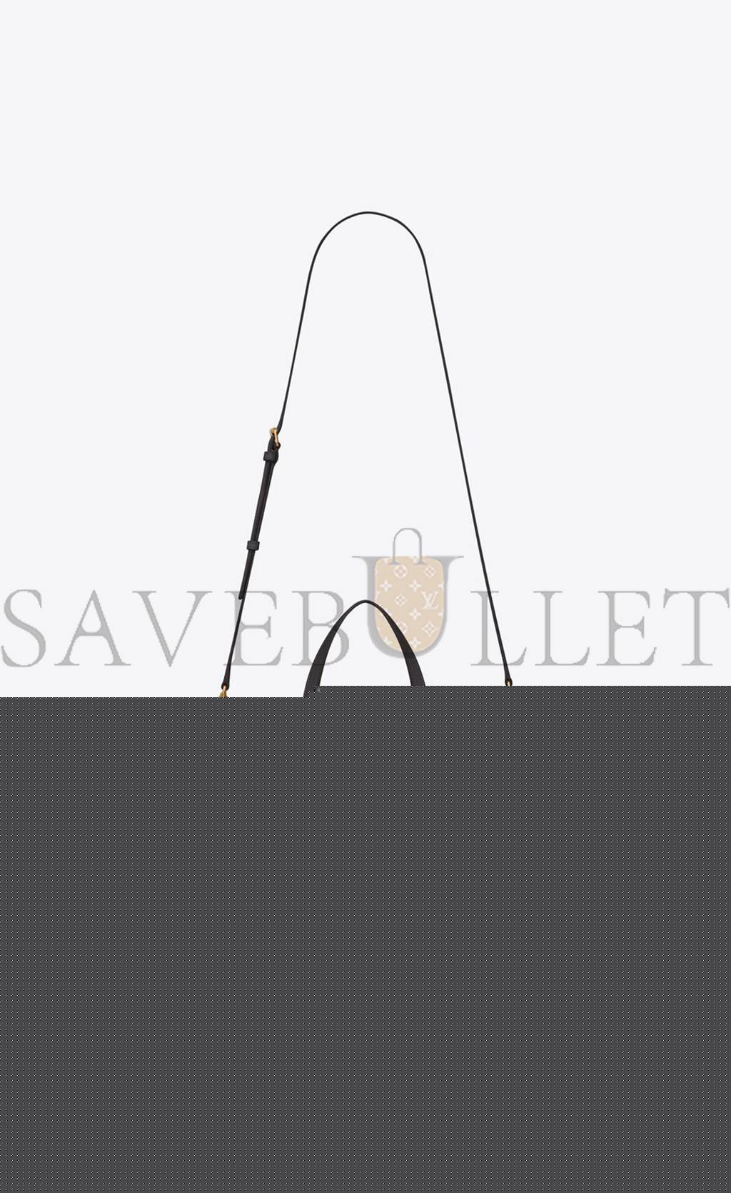 YSL SHOPPING SAINT LAURENT TOY IN SUPPLE LEATHER 600307CSV0J1112 (28*25*8cm)