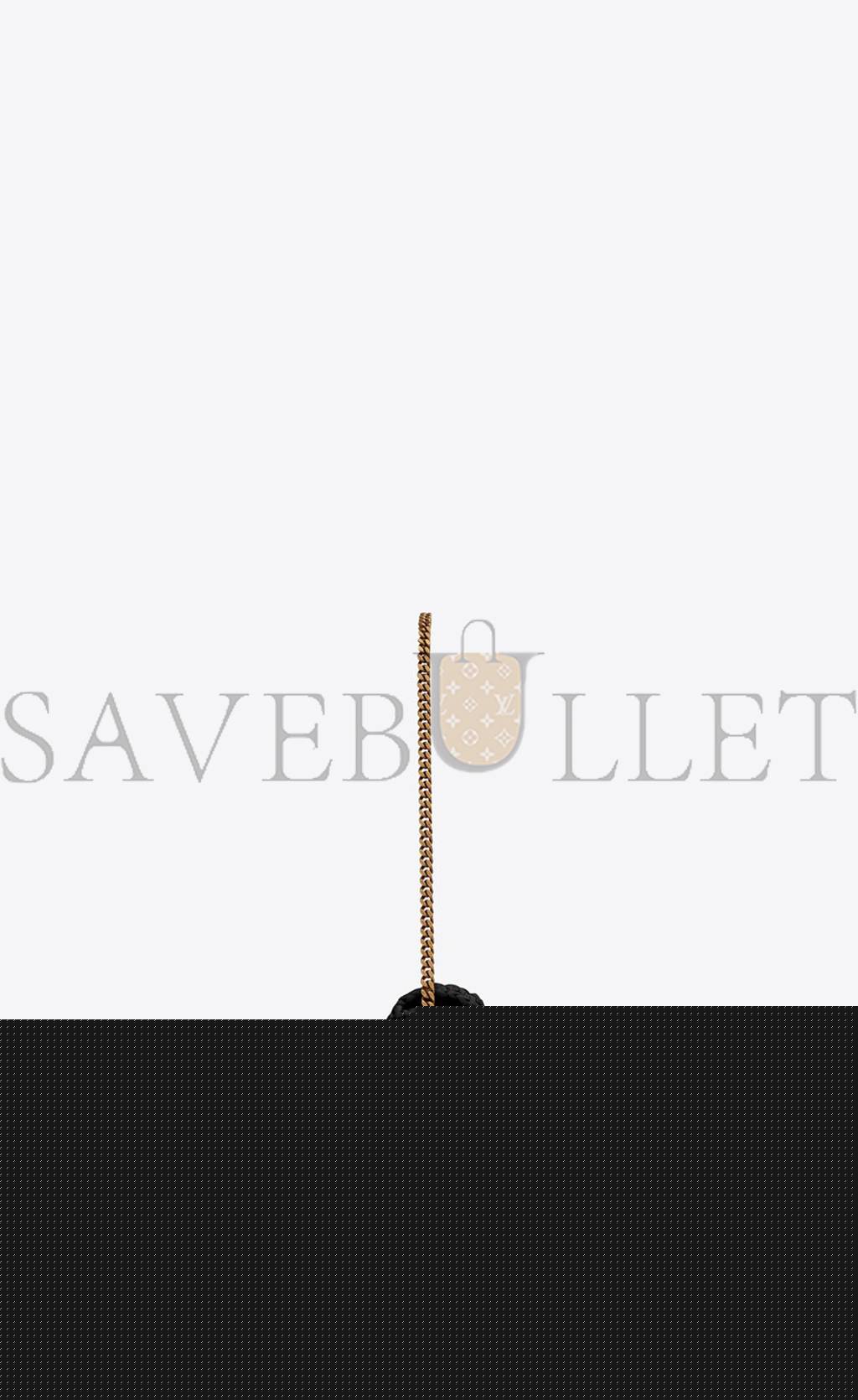 YSL KATE 99 CHAIN BAG WITH TASSEL IN RAFFIA 604276GG66W1000 (48*36*16cm)