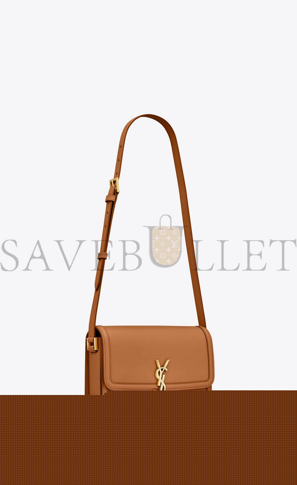 YSL  SOLFERINO MEDIUM SATCHEL IN BOX SAINT LAURENT LEATHER 6343050SX0W7724 (23*16*6cm)
