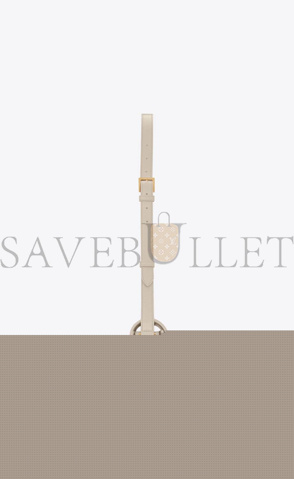 YSL SOLFERINO MEDIUM SATCHEL IN BOX SAINT LAURENT LEATHER 6343050SX0W9207 (23*16*6cm)