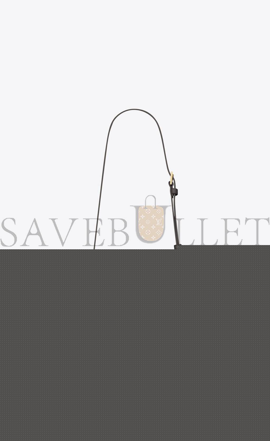 YSL SOLFERINO SMALL SATCHEL IN BOX SAINT LAURENT LEATHER 6343060SX0W1112 (19*13*5cm)