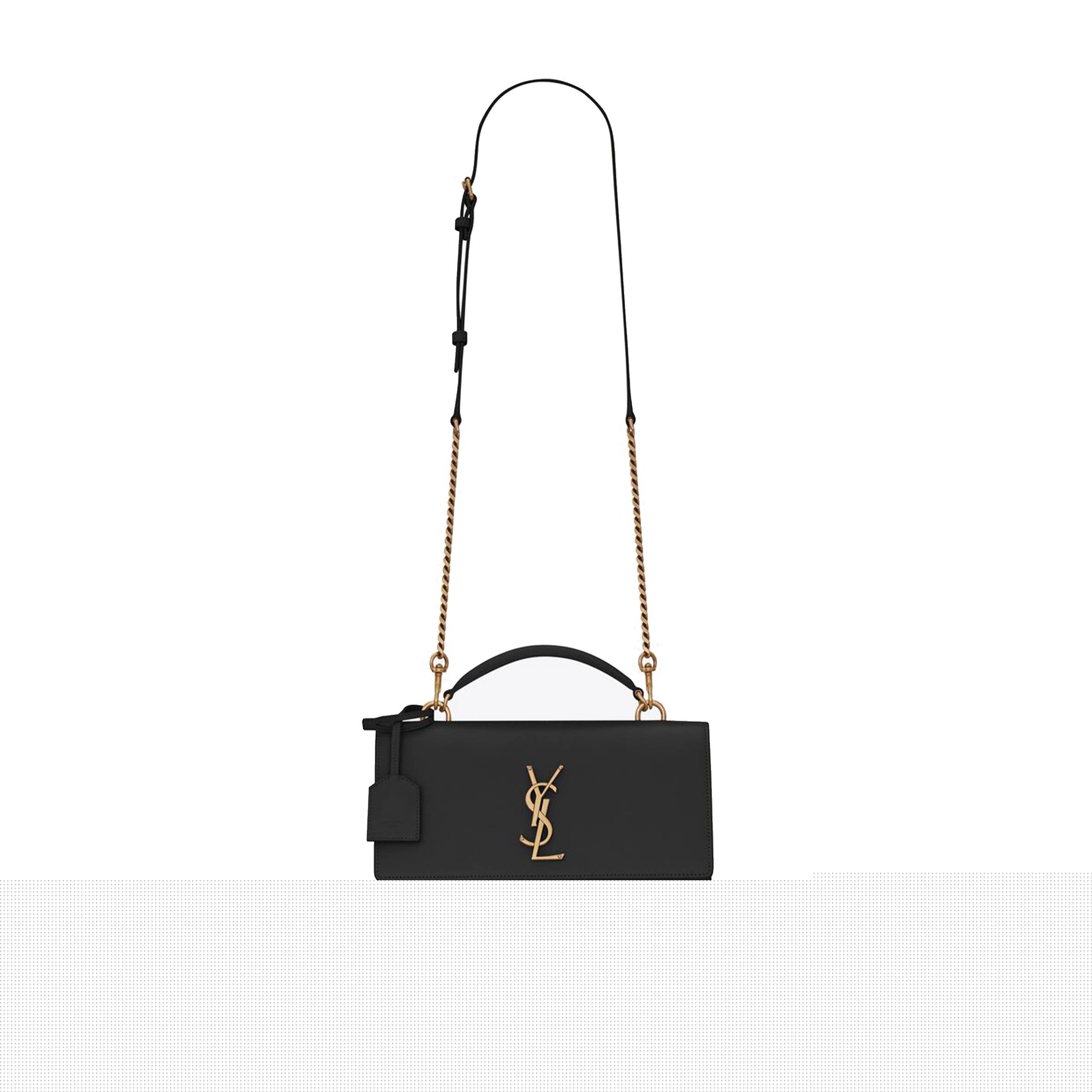 YSL SUNSET MEDIUM TOP HANDLE IN SMOOTH LEATHER 634723D420W1000 (25*18*5cm)