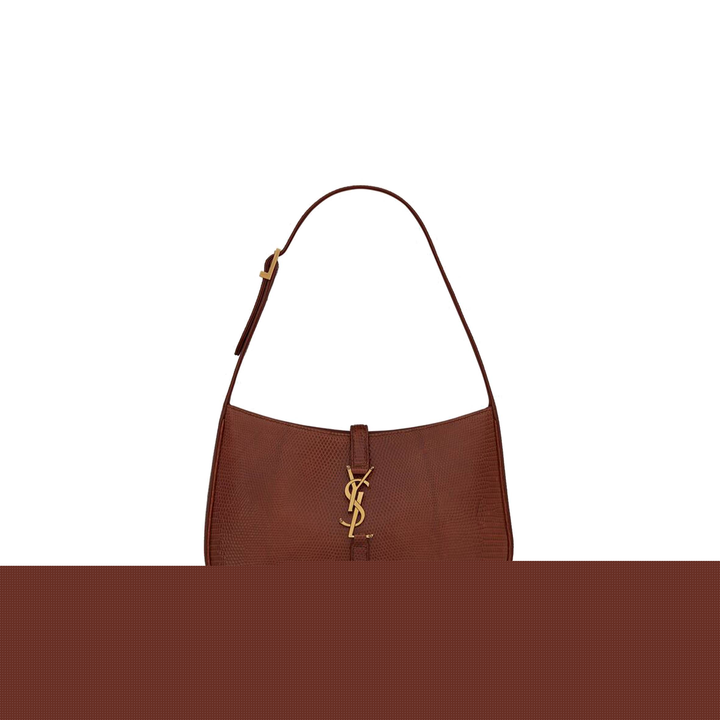 YSL LE 5 A 7 IN LIZARD SHINY LEATHER 657228LVDHK2727 (23*16*6.5cm)