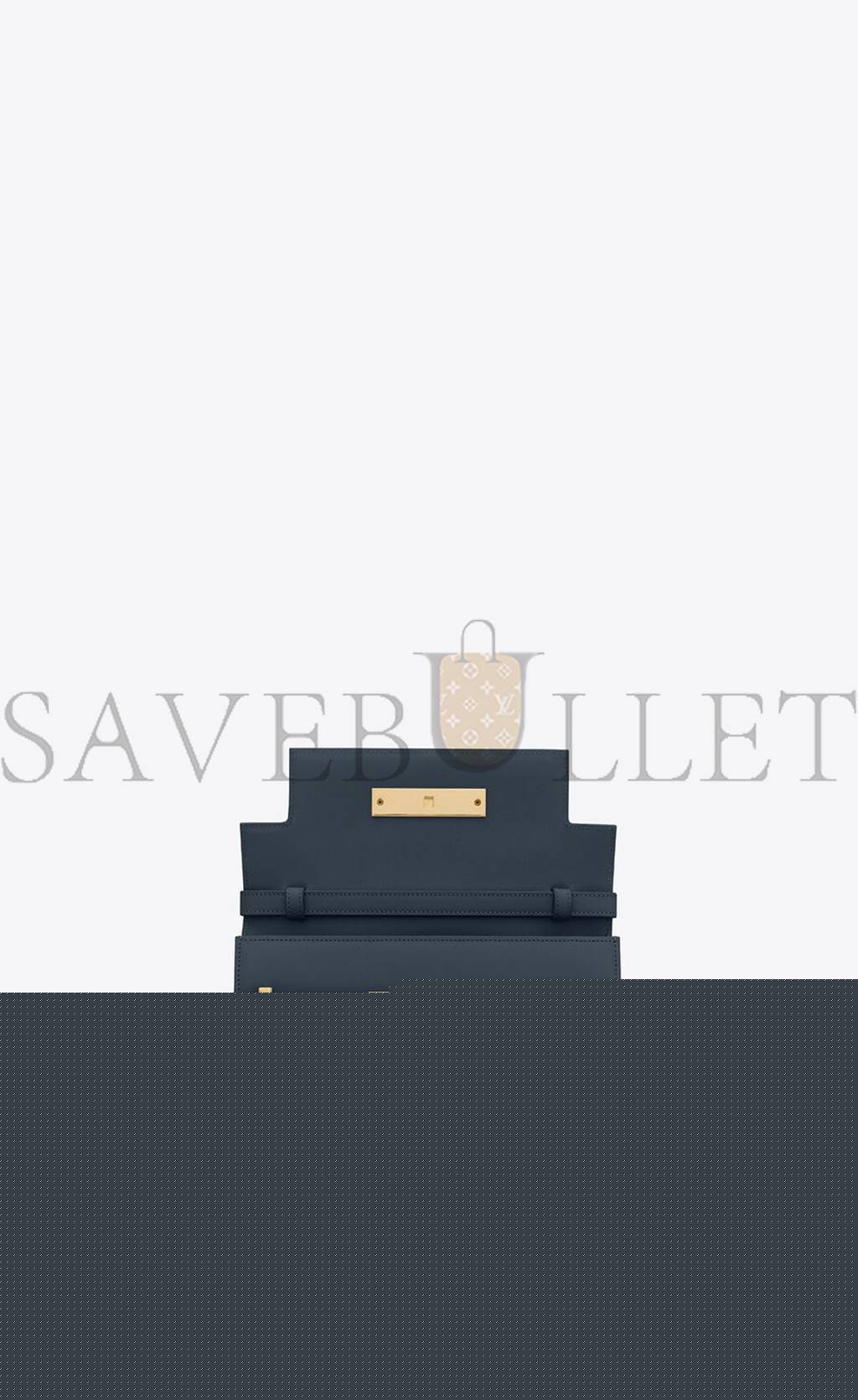 YSL MANHATTAN SMALL SHOULDER BAG IN BOX SAINT LAURENT LEATHER 6756260SX0W4227 (24*17.5*6cm)