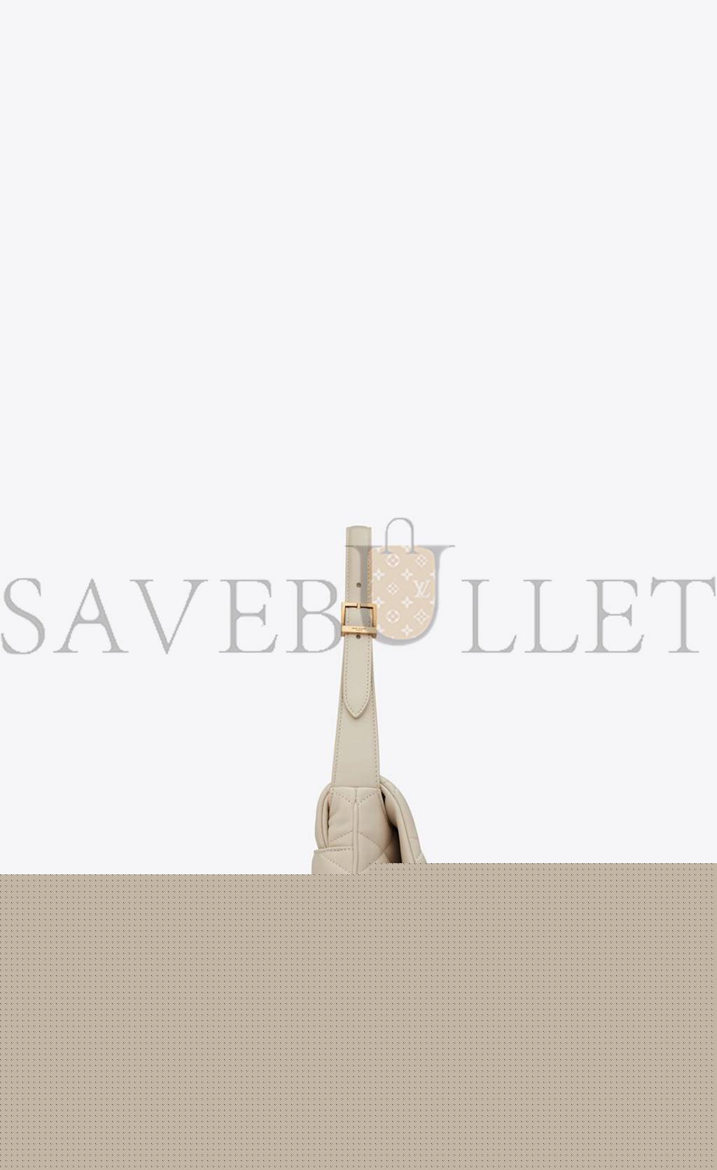 YSL LE 57 HOBO BAG IN QUILTED LAMBSKIN 698567AAAO09207 (24*18*5.5cm)