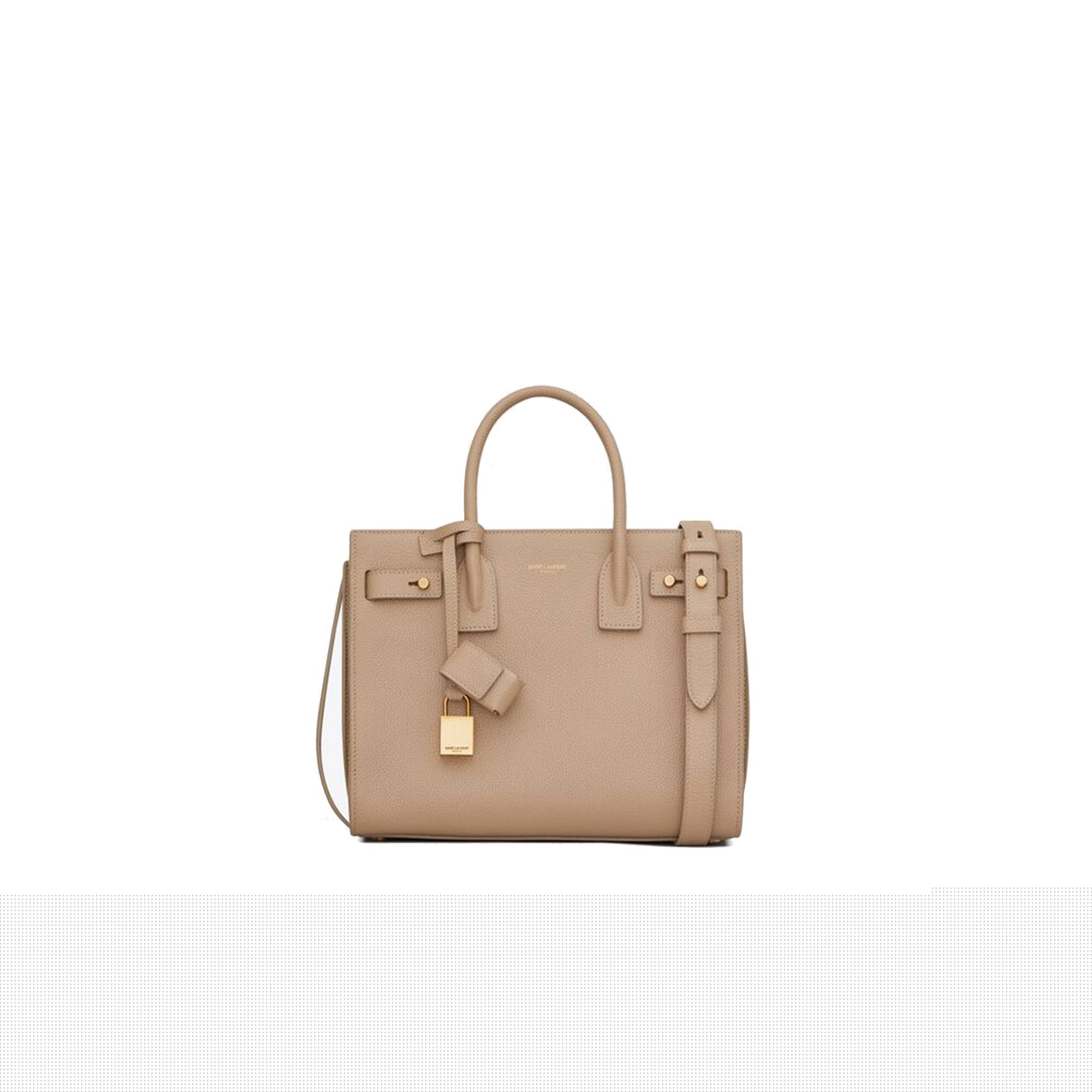 YSL SAC DE JOUR SUPPLE NANO IN GRAINED LEATHER 717449DTI0W2721 (22*18*10.5cm)
