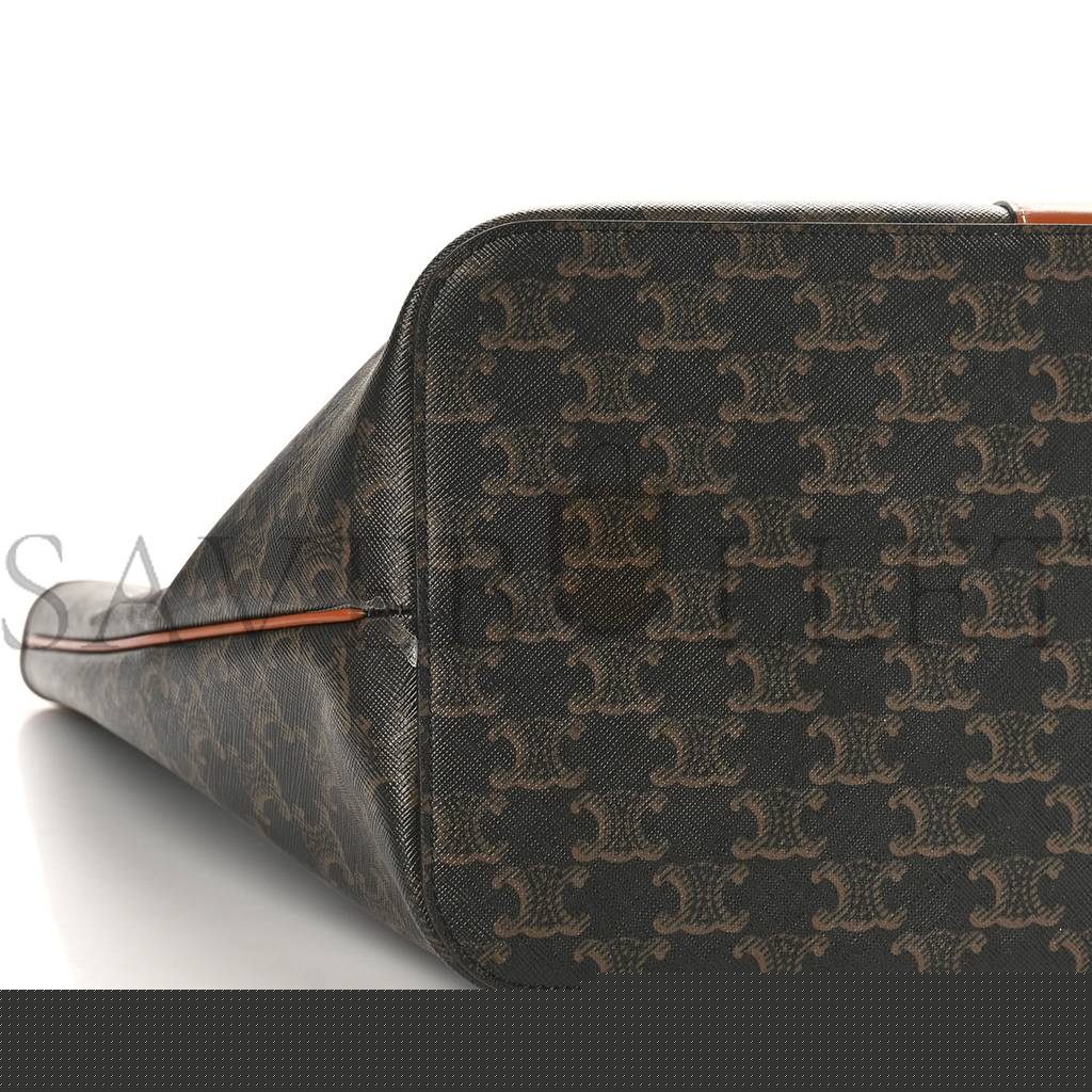 Ce**e triomphe canvas medium cabas bag tan (31*30*18cm)