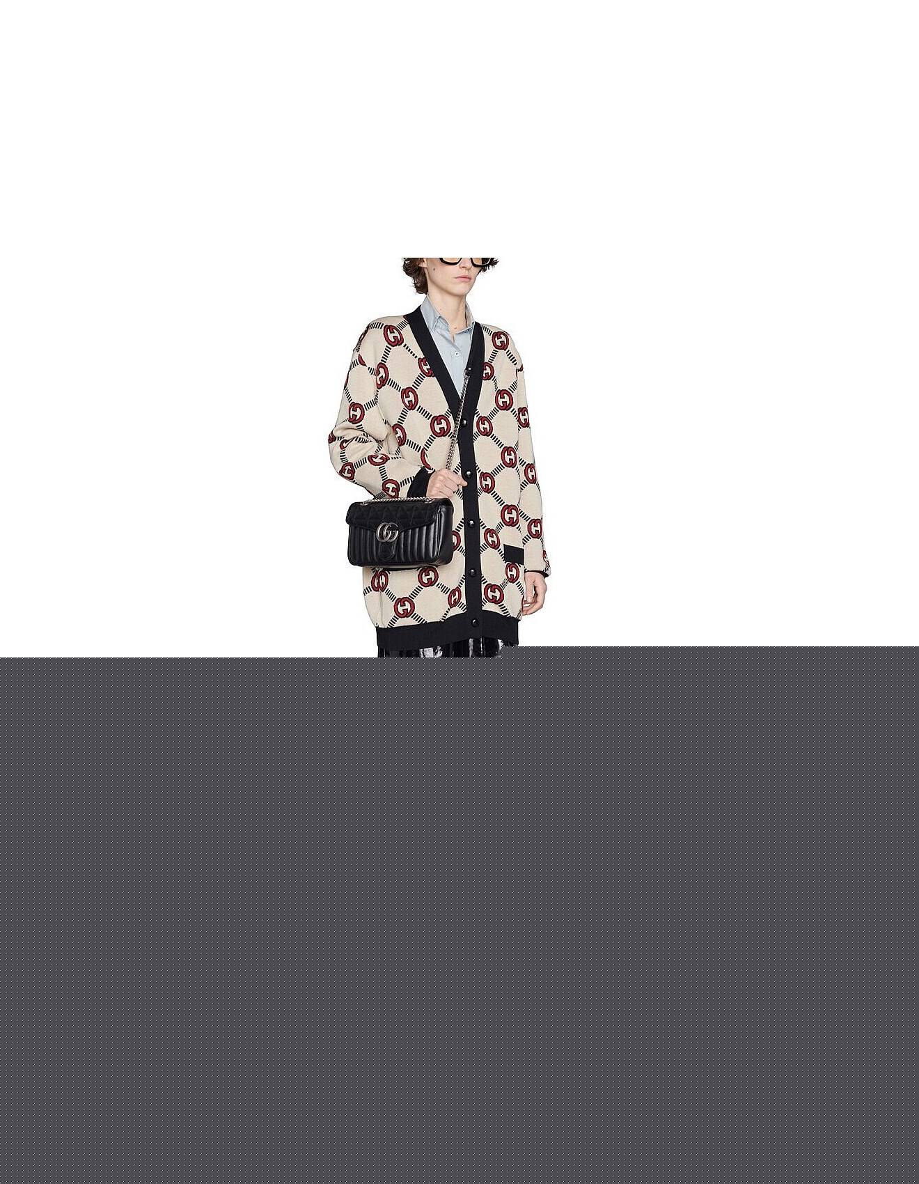 G*u*i gg marmont small shoulder bag 443497 (26*15*7cm)