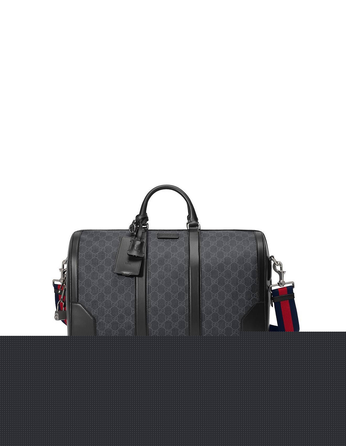 G*u*i gg black carry-on duffle  ‎474131 (44*29*25cm)
