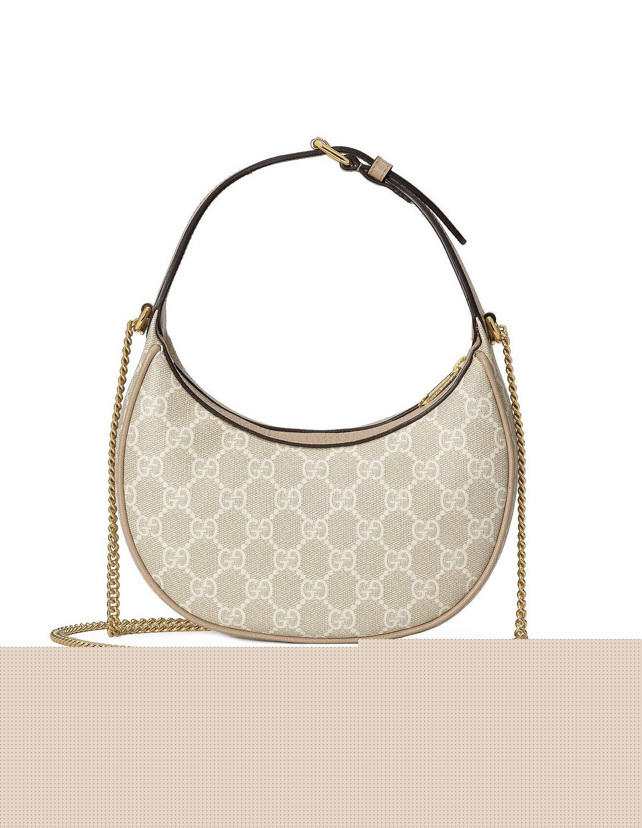 G*u*i gg half-moon-shaped mini bag  726843 (22*12.5*5cm)