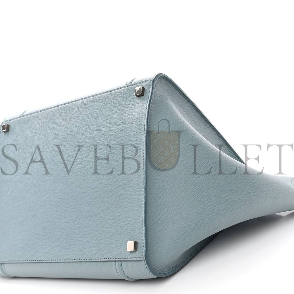 Ce**e baby grained calfskin medium phantom luggage glacier (30*29*24cm)