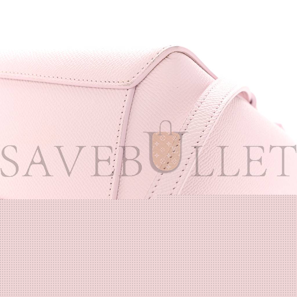 Ce**e grained calfskin nano belt bag peony (20*17*11cm)