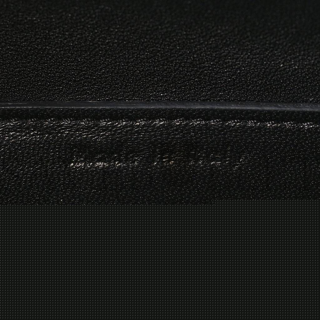 Ce**e smooth calfskin mini clasp bag bordeaux (23*20*3cm)