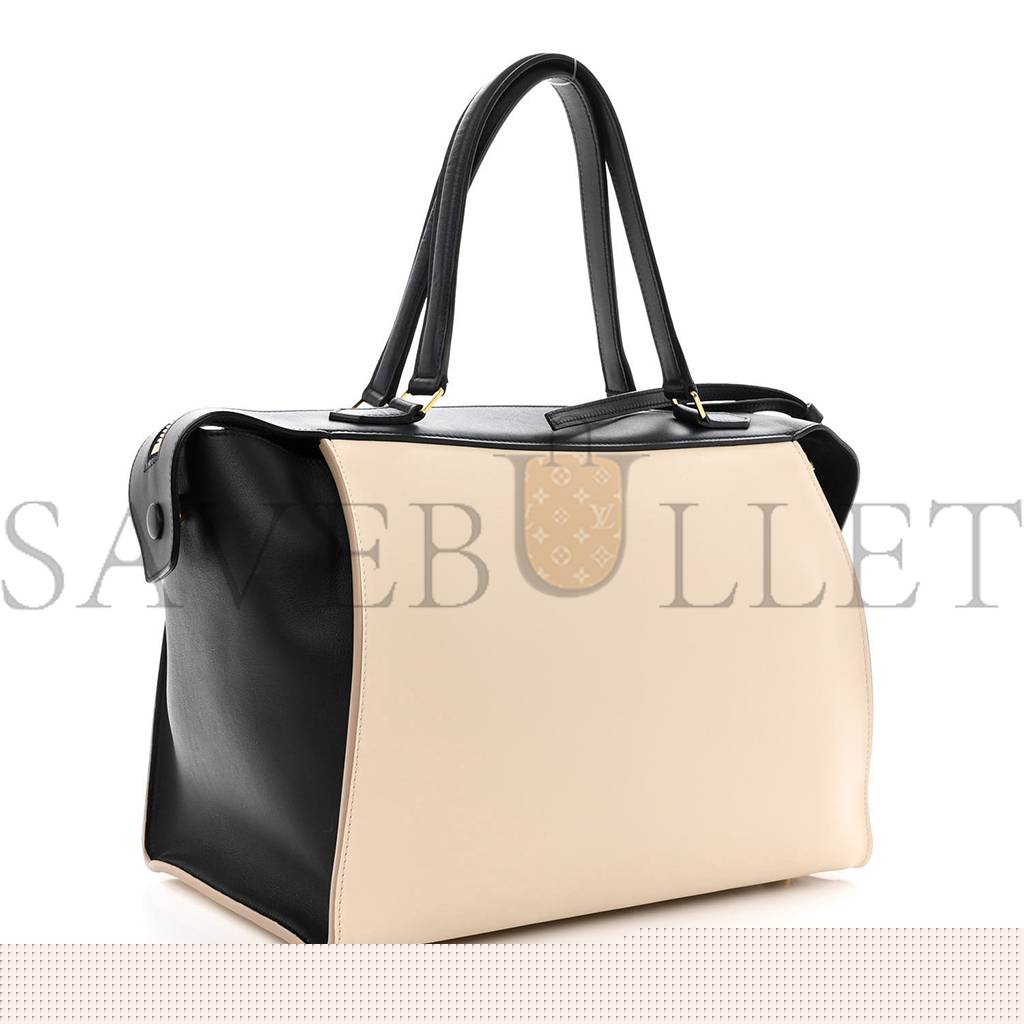 Ce**e smooth calfskin small ring bag chalk (30*25*17cm)