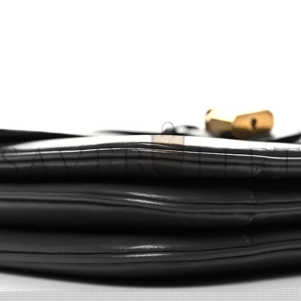 Ce**e smooth calfskin medium tabou anthracite (23*18*1cm)