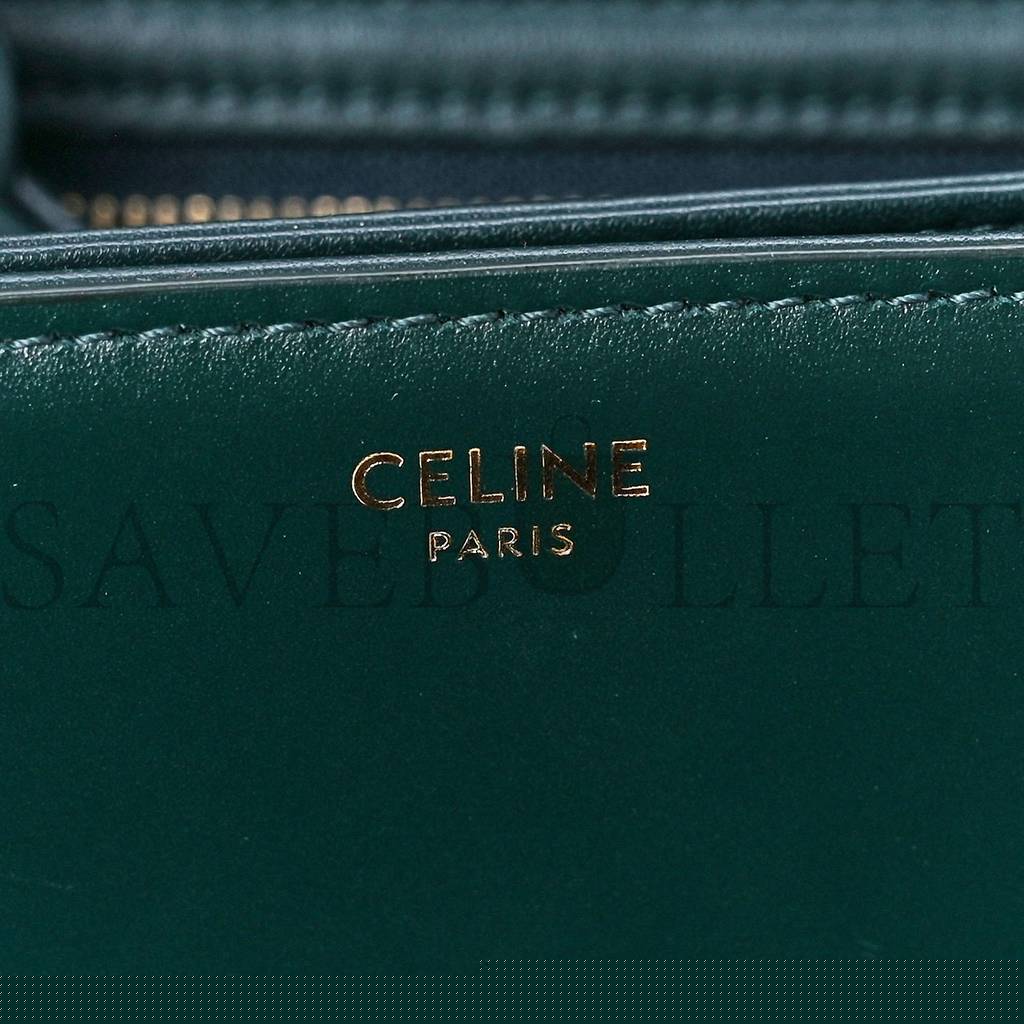 Ce**e shiny calfskin medium triomphe amazone (22*16*7cm)