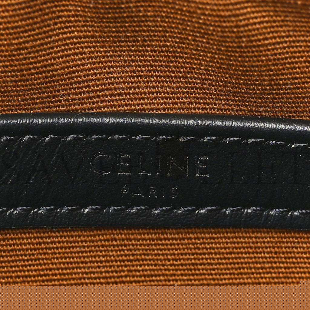 Ce**e triomphe canvas medium messenger bag black (23*15*4cm)