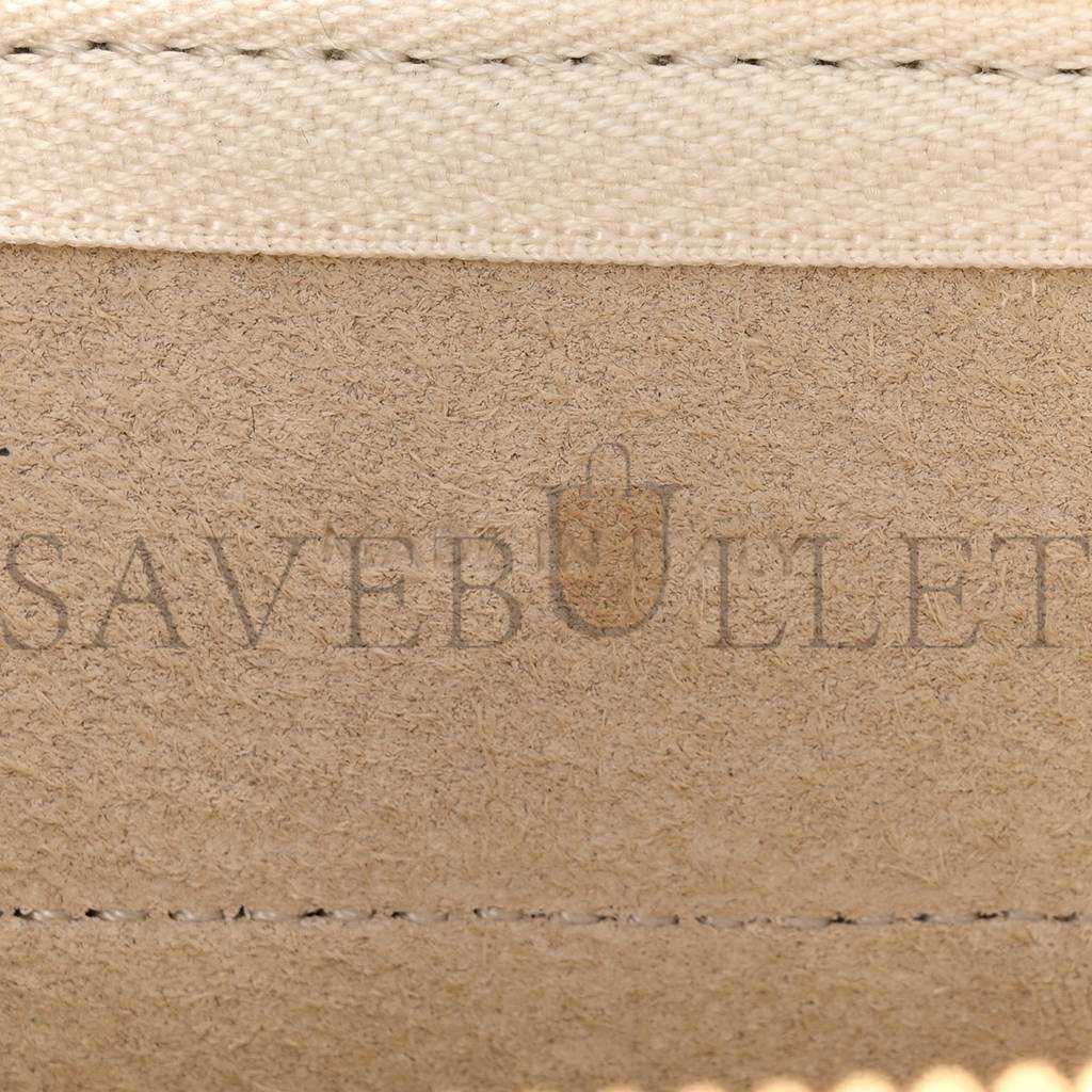 Ce**e grained calfskin nano belt bag white  (15*14*8cm)