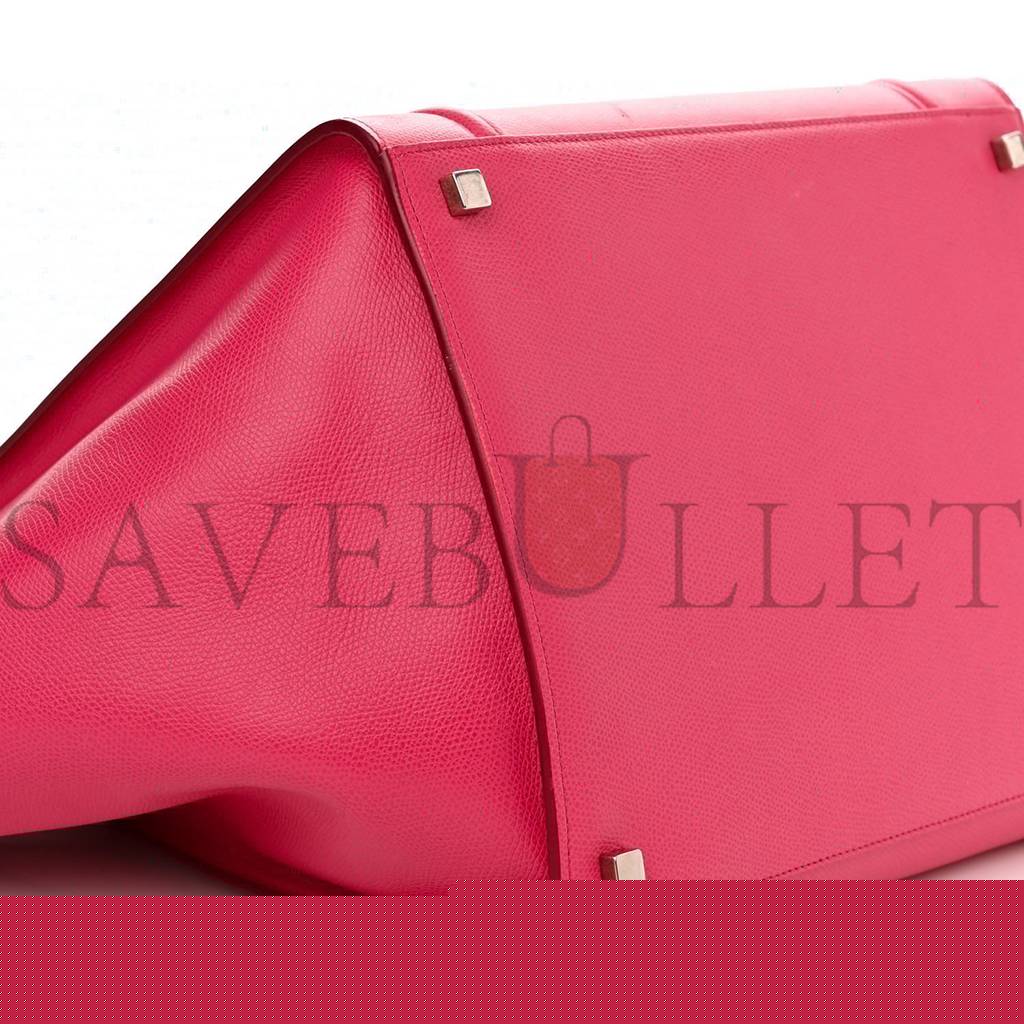 Ce**e grained calfskin medium phantom luggage fuchsia (30*27*25cm)