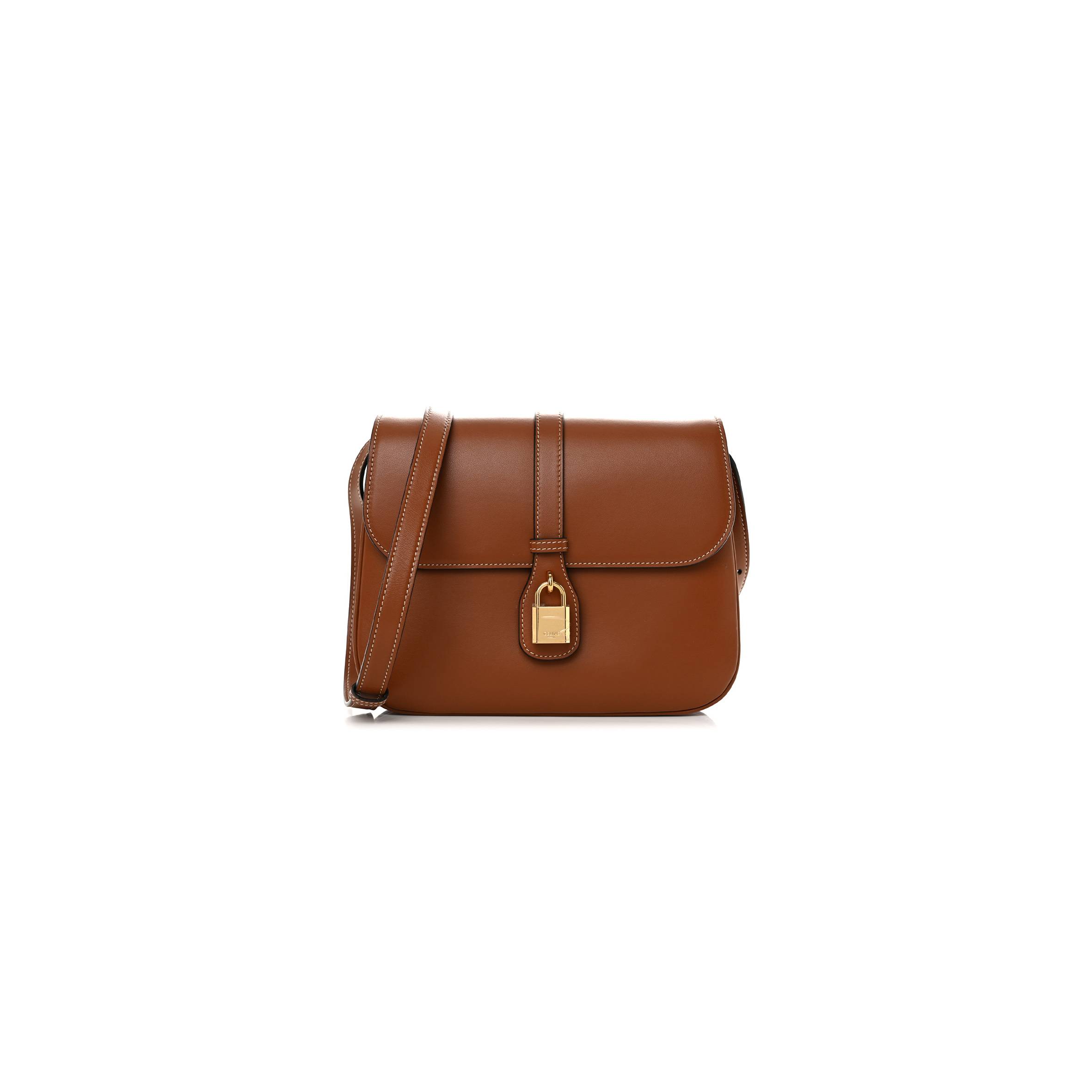 Ce**e smooth calfskin medium tabou tan (23*18*4cm)