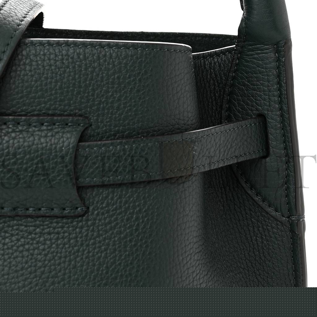 Ce**e supple grained calfskin nano big bag bucket amazone (21*15*15cm)