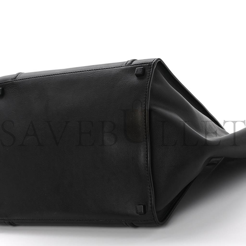 Ce**e smooth calfskin medium phantom luggage black (29*29*25cm)