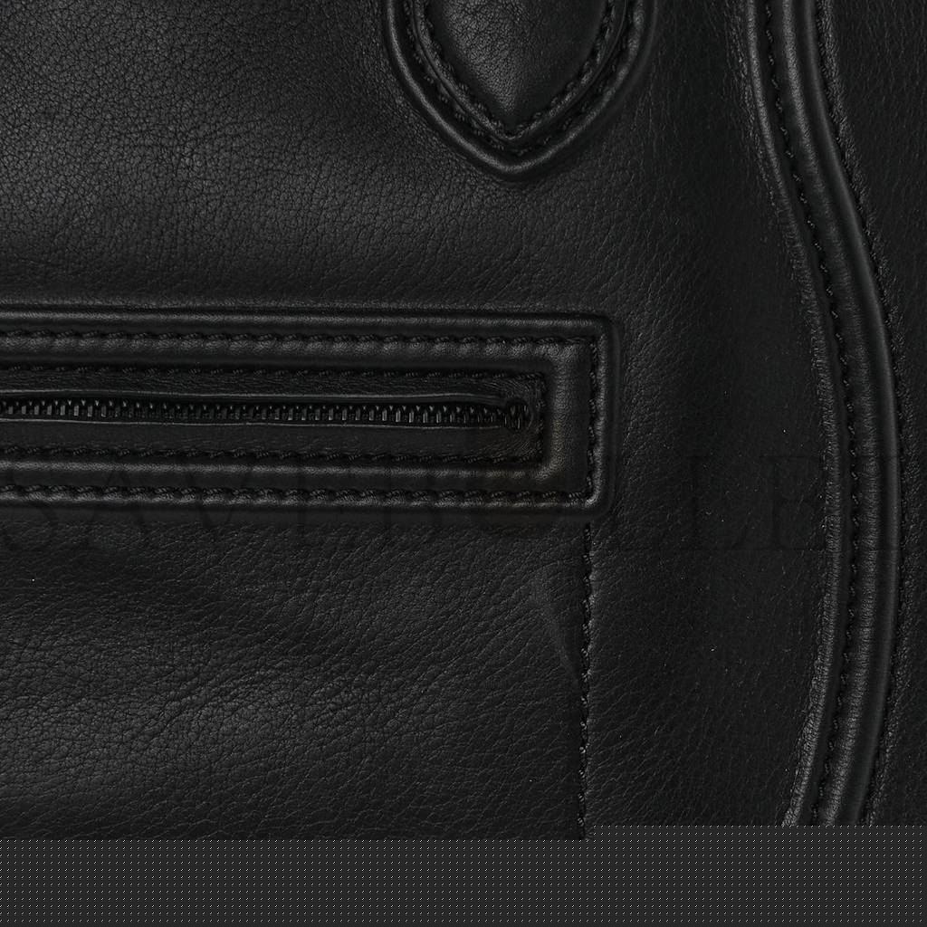 Ce**e smooth calfskin medium phantom luggage black (29*29*25cm)
