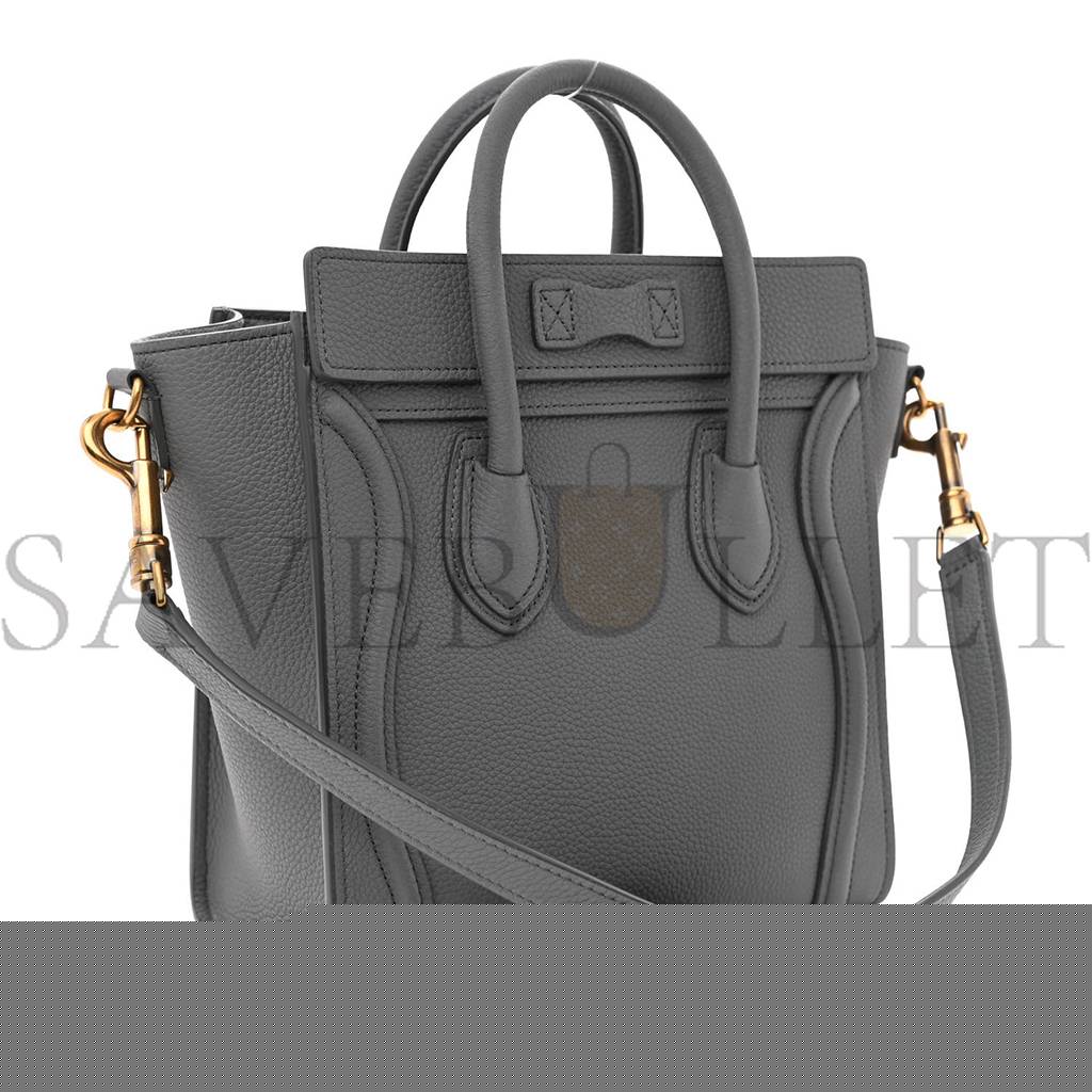 Ce**e baby drummed calfskin nano luggage kohl (20*20*10cm)