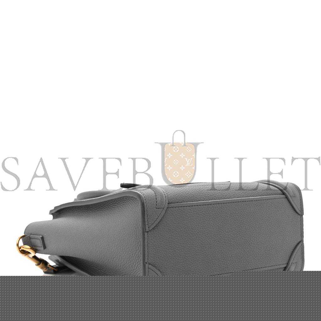 Ce**e baby drummed calfskin nano luggage kohl (20*20*10cm)