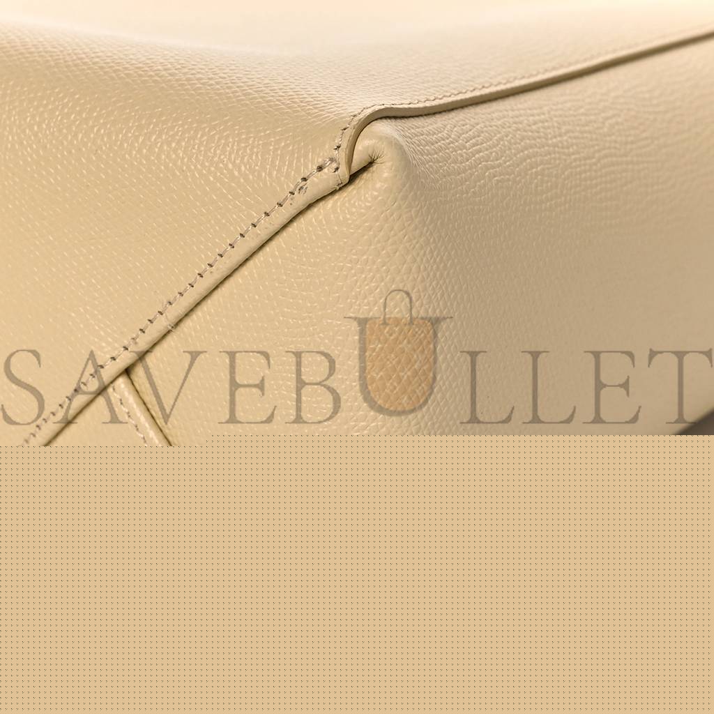 Ce**e grained calfskin small vertical cabas sand (29*23*10cm)