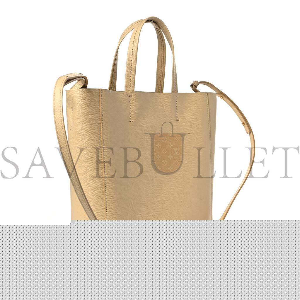 Ce**e grained calfskin small vertical cabas sand (29*23*10cm)