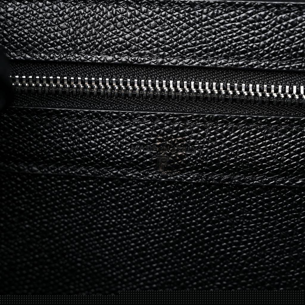 Ce**e grained calfskin small vertical cabas black (28*23*10cm)