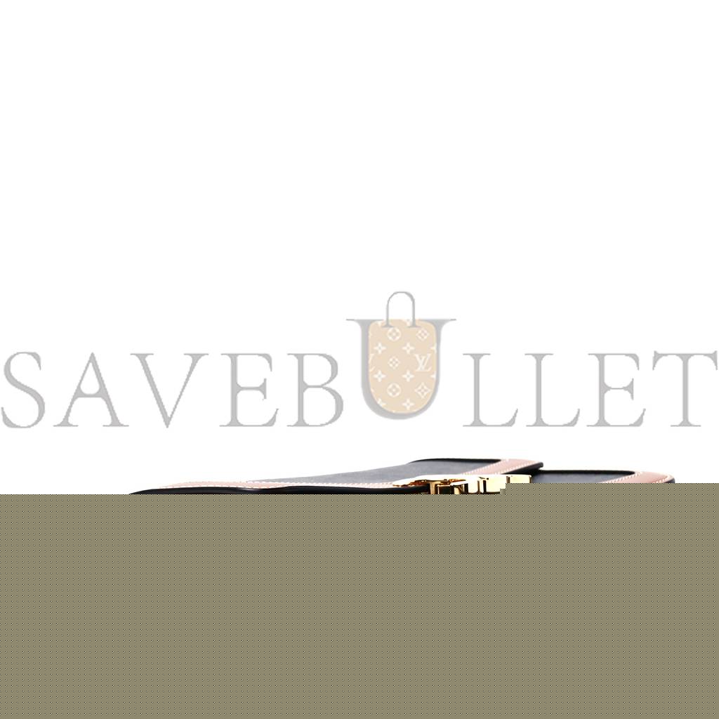 Ce**e triomphe canvas calfskin medium triomphe bag tan (22*15*6cm)